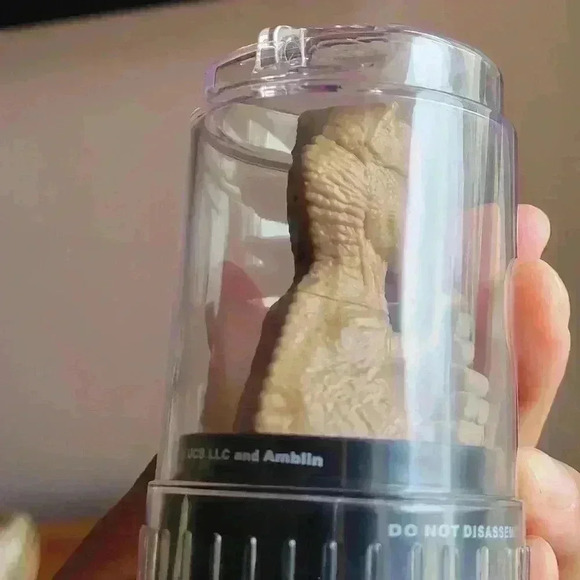 3 Collectible Jurassic World T Rex/Blue/ Triceratops PODZ TOPPER 3 Excellent - Picture 4 of 10